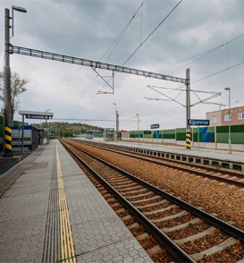 Modernizácia trate - Ejpovice - Plzeň - Rokycany
